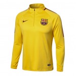 FC Barcelona Sweat de Treino Conjunto 2017-18 Amarelo